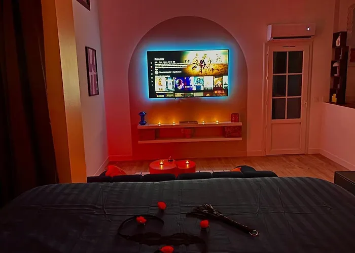 Apartment Theme Annees 60' L Baignoire Jets L Clim L Netflix Castres (Tarn)